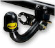 Auto Hak Tow Hook Car Citroen C15 1985-2007 Maximum Towing Weight 900kg with Screws