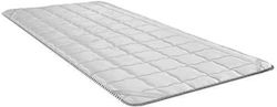 Lago Semi Double Polyester Mattress Topper with Elastic Straps 120x190x3cm