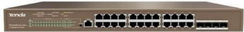 Tenda TEG5328P-24 v1 Comutator Gestionat L3 PoE+ cu 24 Porturi Gigabit (1Gbps) Ethernet și 4 Porturi SFP