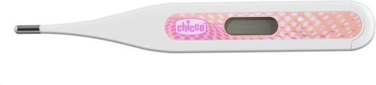 Chicco Digi Baby 09059 Baby Digital Armpit Thermometer Pink with Oval Circles