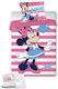Dimcol Σετ Κούνιας Disney Minnie 580 Φούξια 4τμχ