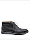 Damiani Leather Black Men's Boots Anatomical