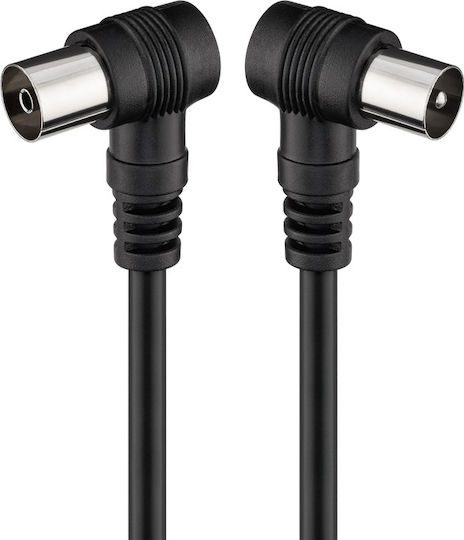Lineme Kabelantenne Koax-Stecker - Koax-Buchse (12-05026-2)