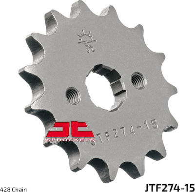 JT Sprockets Vorderes Ritzel 15 Zähne für Honda Mtx