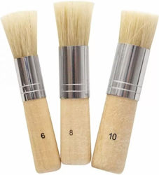 Mont Marte Σετ Πινέλα No10 / No6 / No8 3τμχ Mont Marte Σετ Πινέλα No10 / No6 / No8 3τμχ