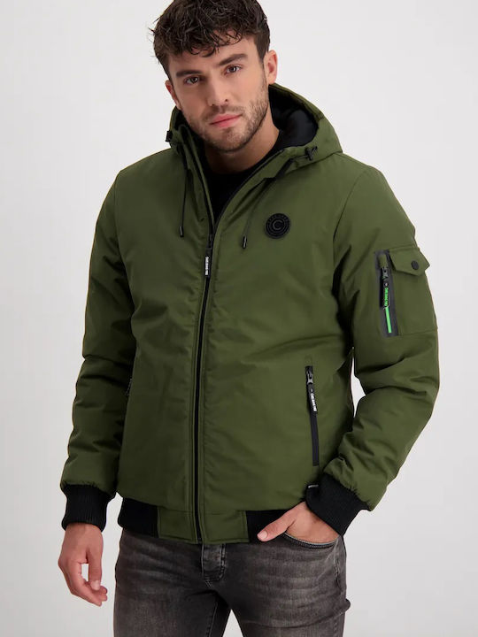 Cars Jeans Winter Jacke Bomber Khaki