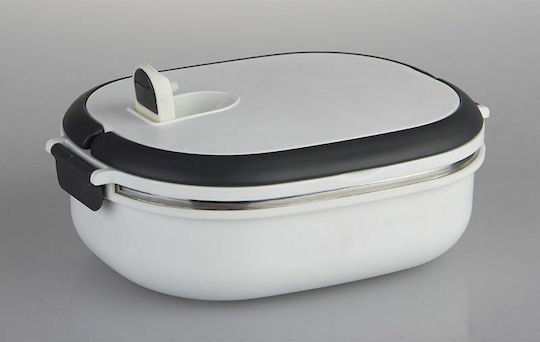 Veltihome Δοχείο Φαγητού Λευκό 900ml