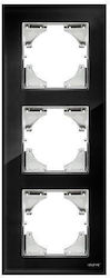 Lineme Hseries Schalterrahmen 3-fach Vertikale ...