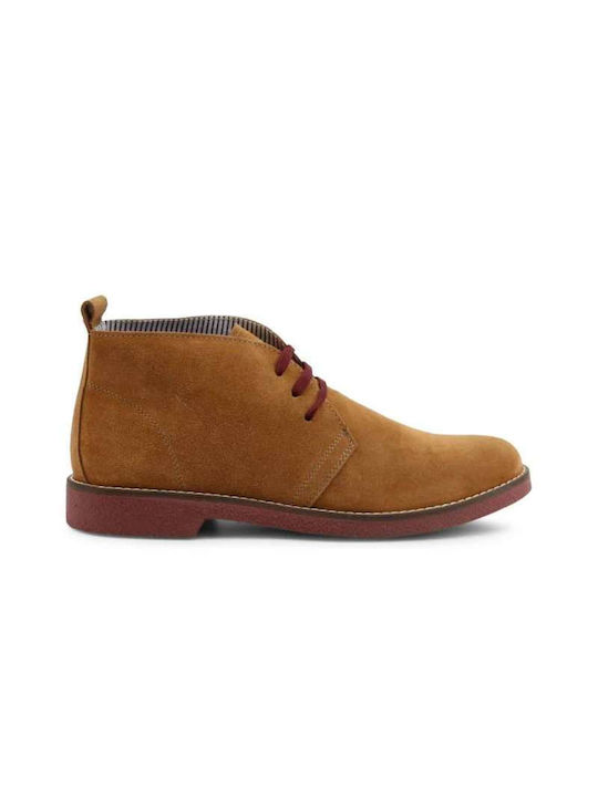 Duca Di Morrone Juri Men's Suede Boots Brown