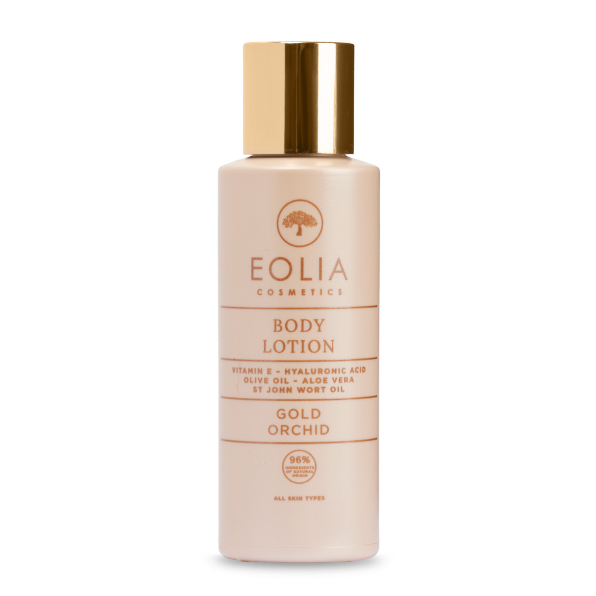 Eolia Cosmetics Gold Orchid Ενυδατική Lotion Σώματος με Aloe Vera / Υαλουρονικό Οξύ 100ml