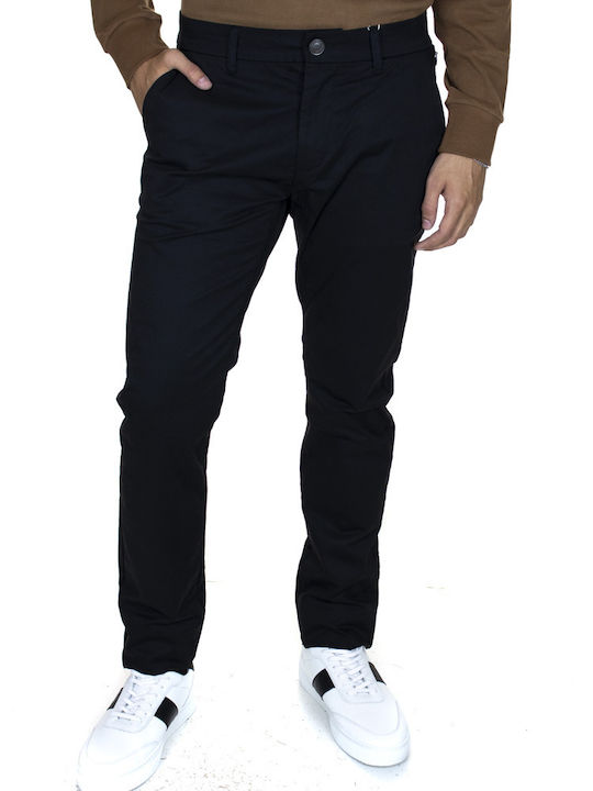 Tom Tailor Ανδρικό Παντελόνι Chino Μαύρο