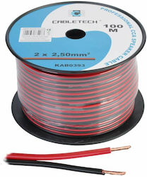 Cabletech Lautsprecherkabel Unterminiert 100m KAB0393