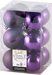 Hanging Ball Ornament Ornament Plastic Purple 6...