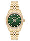 Le Dom Glance Women's Watch with Gold Metal Bracelet