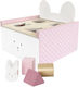 Jabadabado Shape Sorting Toy Box Bunny made of Wood for 18++ Months