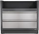 Napoleon Oasis Grill Table Built-in Base with Drawers for Built-in Grill Prestige Pro 665