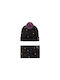 Tuc Tuc Kids Beanie Set with Scarf Black