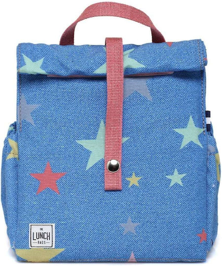 The Lunch Bags Σχολικό Ισοθερμικό Τσαντάκι Φαγητού Χειρός 5lt Πολύχρωμο 21x16x24cm Kids Stars
