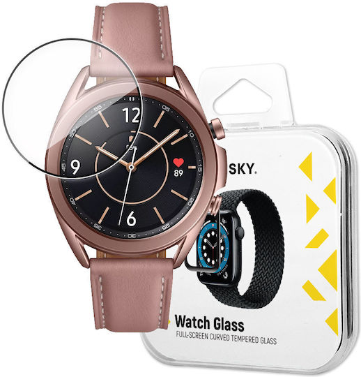 Wozinsky Full Face Tempered Glass for the Galaxy Watch 3 45mm 1pcs