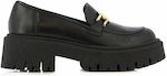 Guy Laroche 981-85 Piele Mocasini pentru femei în culoarea Negru