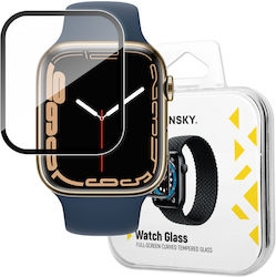 Wozinsky Full Face Tempered Glass for the Apple Watch 45mm 1pcs