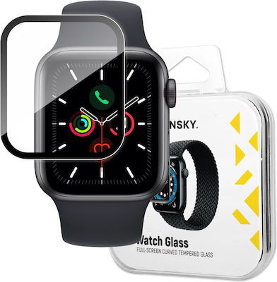 Wozinsky Full Face Tempered Glass Προστατευτικό Οθόνης για το Apple Watch 44mm