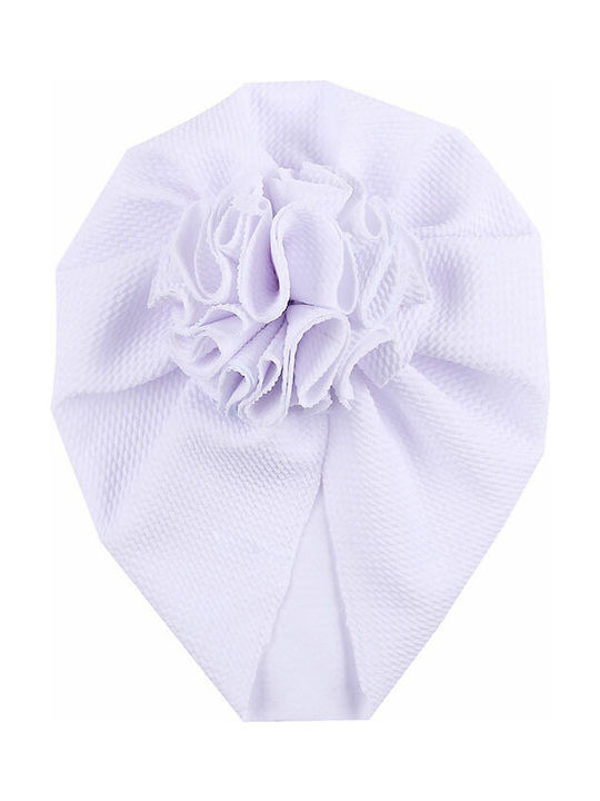 Babyllama Waffle Kids Turban White 1pc