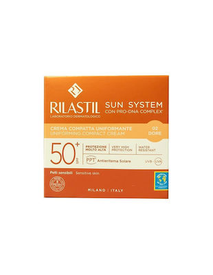 Rilastil Sun System Αντηλιακή Πούδρα Προσώπου SPF50 με Χρώμα 02 Dore 10gr