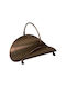 747020AB Metallisch Korb Holzlagerung 48x36x19cm