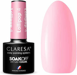 Claresa Gel Nagellack Lollipop 4 Rosa 5ml