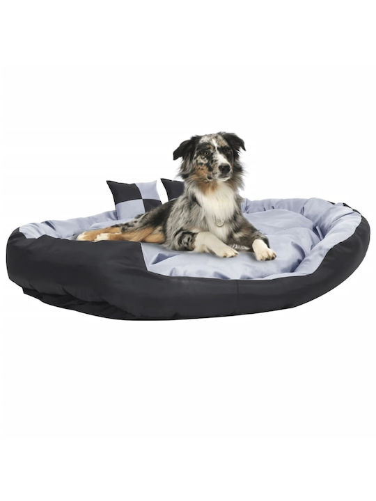 vidaXL Καναπές Κρεβάτι Σκύλου Αναστρέψιμος σε Γκρι χρώμα 150x120cm