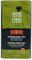 Terra Creta Extra Virgin Olive Oil 3lt in a Metallic Container