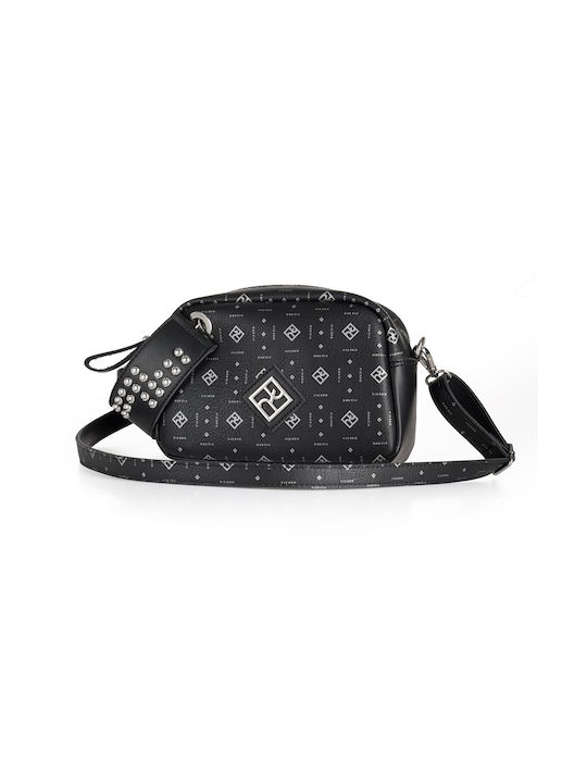 Pierro Accessories Din piele Geantă de damă Crossbody Neagră