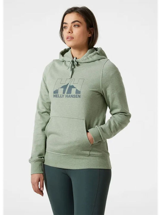 Women's Sweatshirt Hooded Mint