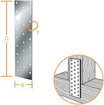 Vormann Bracket 50x200mm