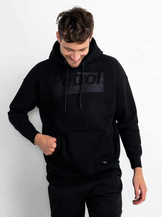 Petrol Industries Sweatshirt mit Kapuze Schwarz