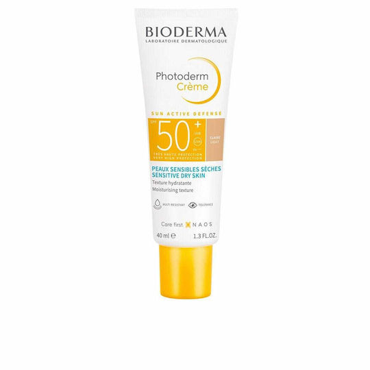 Bioderma Photoderm Sunscreen Cream Face SPF50 with Color Claire Light 40ml