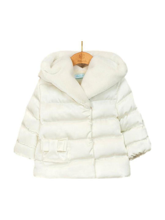 Kids' Fur Short Ecru