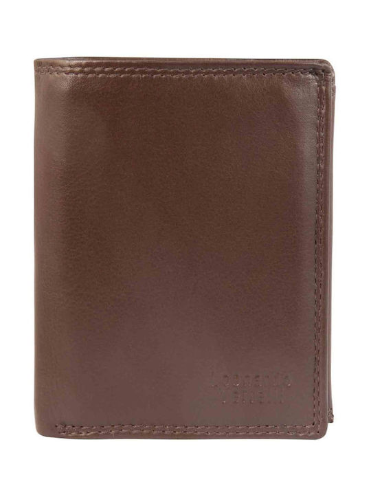 Oaktree Men's Leather Wallet Brown