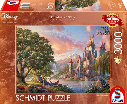 Thomas Kinkade Studios: Belle’s Magical World Puzzle 2D 3000pcs