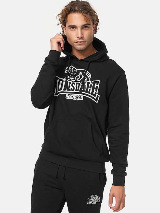 Fochabers Sweatshirt with Hood Black