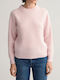 Gant Women's Long Sleeve Sweater Woolen Pink