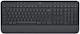 Logitech Signature K650 Fără fir Bluetooth Doar tastatura Engleză US Graphite