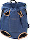 Nunbell Pet Dog Carrying Blue Backpack L37xW37xH47cm