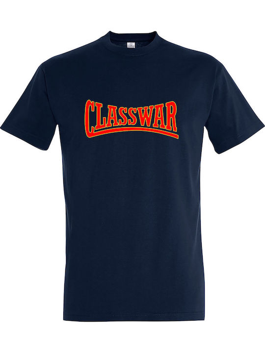 T-shirt Unisex " CLASSWAR ", French Navy