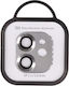 Camera Protection Metal Frame Silver for the iPhone 13 / 13 mini