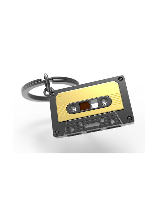 Metalmorphose Schlüsselanhänger Metallisch Audio-Kassette