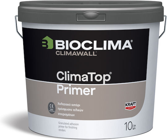 Bioclima Climatop Primer Υπόστρωμα Λευκό Κατάλληλο για Τοιχοποιία 10lt