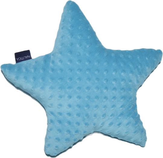 Nautica Pernă Decorativă pentru Pătuț Stea Turcoaz 37x37cm