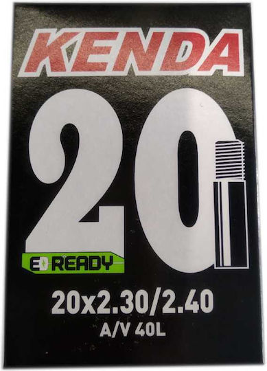 Kenda 15202302402AV2 Bicycle Tyre Inner Tube x2.30/2.40 A/V 40MM